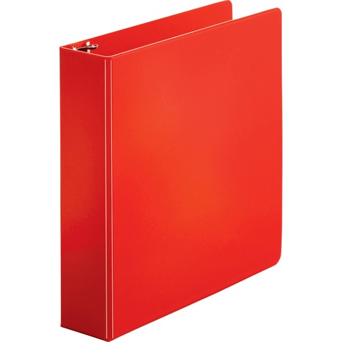 Binder, Economy, Round, 2", Red