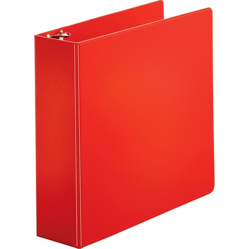 Binder, Economy, Round, 3", Red