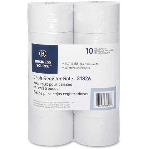 Paper Roll 44 Millimeter x 155 Foot 10/PK