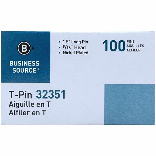 Pin, T, 2.0" Long, Sr 100/BX