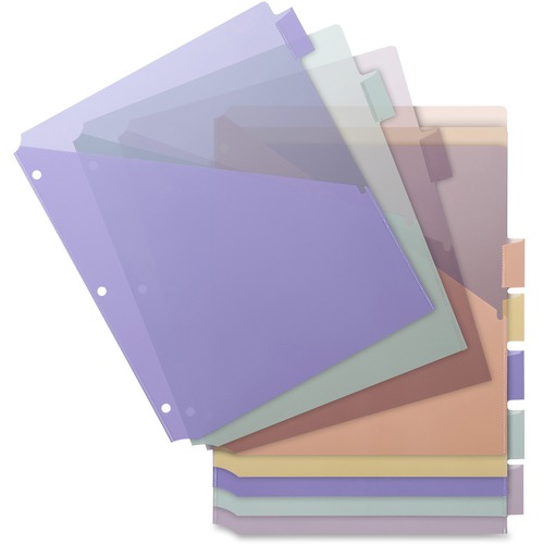 Dividers, Insert, 8 Tab, Pocket