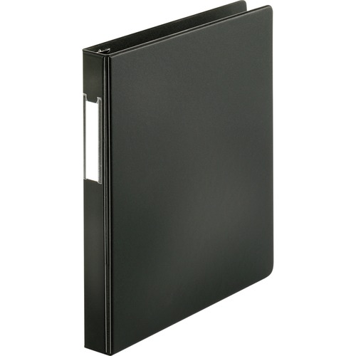 Binder, Label Holder, Slant, 1", Black