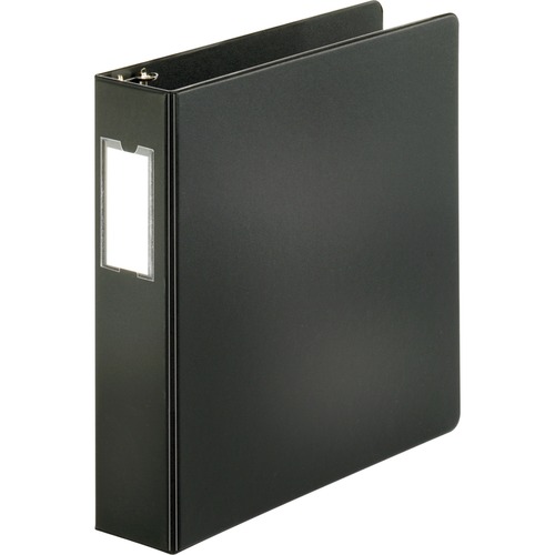 Binder, Label Holder, Slant, 2", Black