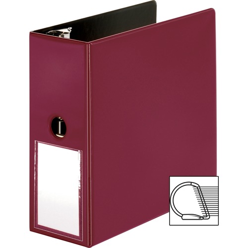Binder, D-Ring, Label Holder, 5", Body