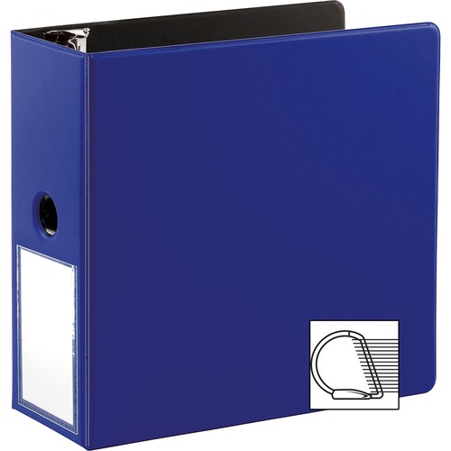 Binder, D-Ring, Label Holder, 5", Nylon