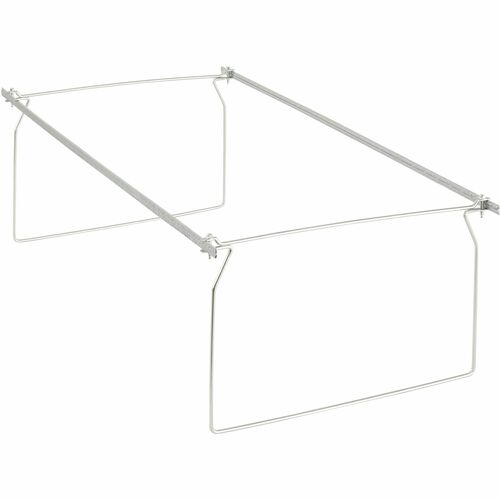 Hanging File Folder Frames, Legal, Stainless Steel 6/BX