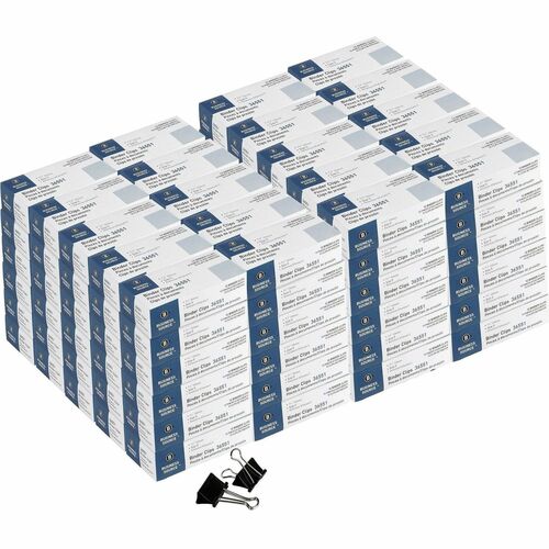 Clip, Binder, Medium, Black 120/CT