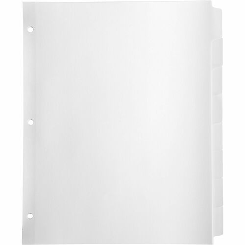 Divider, Write-On, 8 Tab, White 24/BX