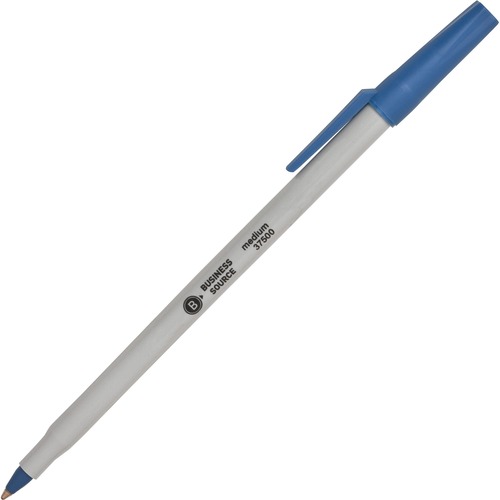 Pen, Ballpoint, Stick, Medium, Blue End 12/DZ