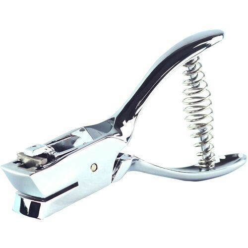 Slot Punch, Handheld, Metal, For 15mmx4mm Holes, Silver