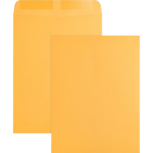 Catalog Envelopes, Plain, 9" x 12", Kraft 250/BX