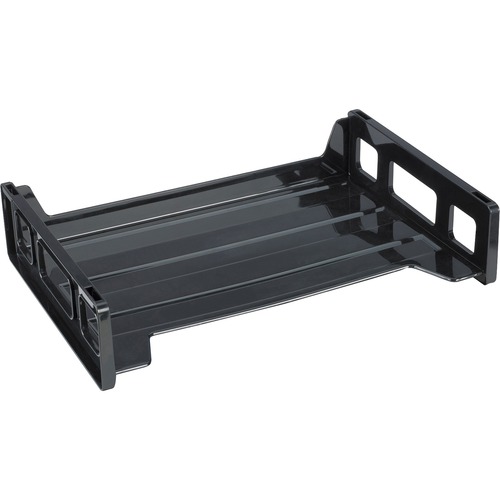 Tray, Letter, Stackable, Black