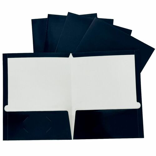 Folder, 2 Pocket, Laminated, Nylon 25/BX