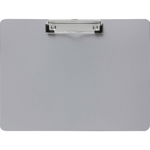 Clipboard, Landscape, Plastic, 9-3/10" x 12-1/5" x 1/10", Sr