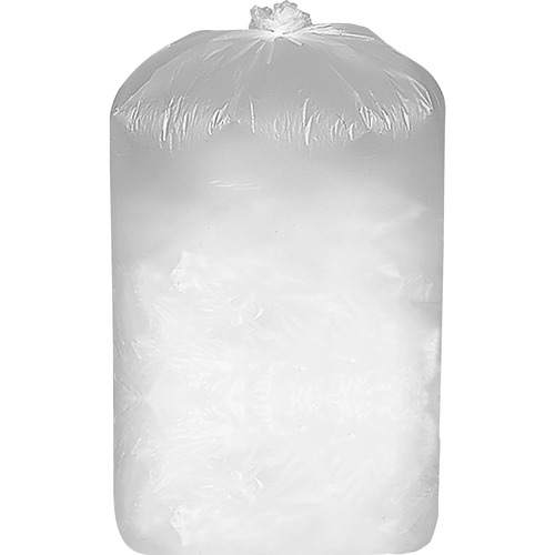 Shredder Bags, 12 Microns, 28" x 22" x 48", 56 Gallon, White 100/BX
