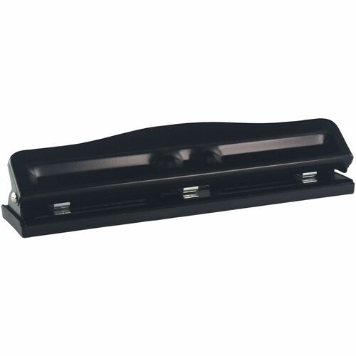Punch, Adjust, 3-Hole, 11SH, Black