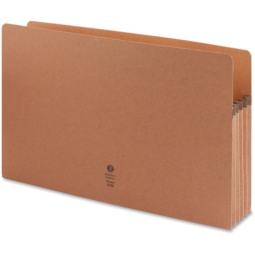 File Pocket, 5-1/4" Exp., Legal, Redrope 10/BX
