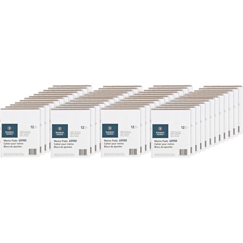 Pad, Memo, 3x5, Plain, 100 Sheets, White 36/CT