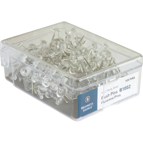 Pin, Push, Clear 100/BX