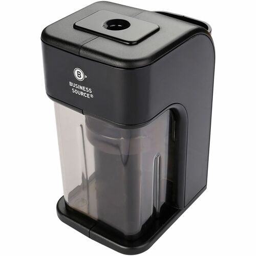 Pencil Sharpener, Electric, Helical Cutter, Pen Holder, Black