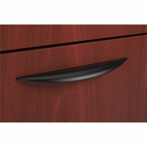 Classic Pull, 6-3/4"x22/25"x1/2", Black 2/PK