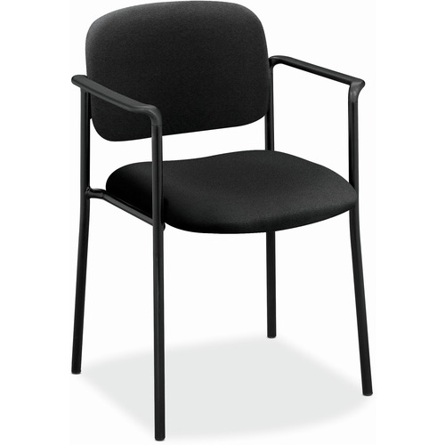 Chair, Guest, With Arms, Black