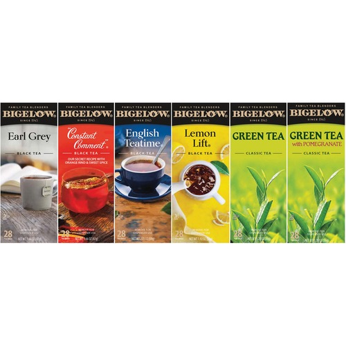 Tea, Bags, Assorted Flavors 6/CT