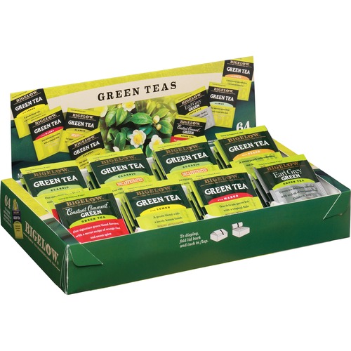Tea, Green, Box, Assorted 64/BX