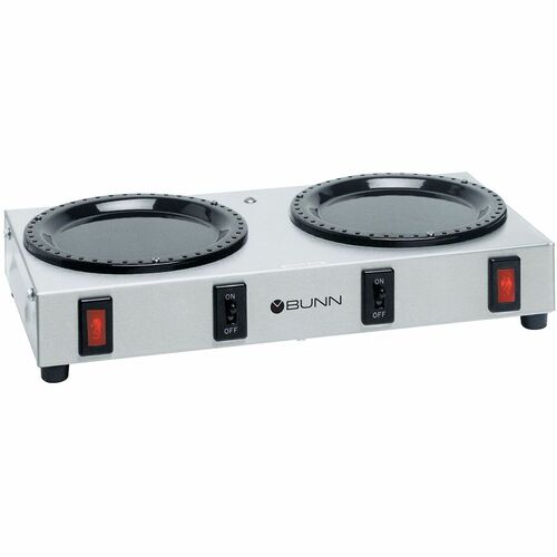 Warmer, 2-Burner, Stainless Steel