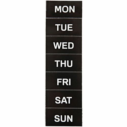 Magnet, Tape, Days, White 7/PK