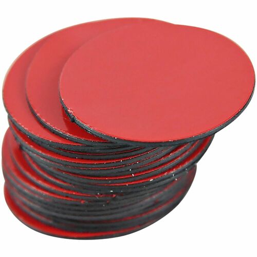 Magnetic Color Coding Dots, Red 20/PK