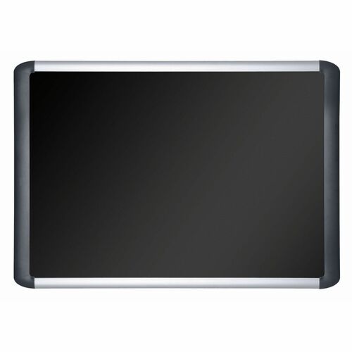 Bulletin Board, Soft-Touch, 48" x 96", Black
