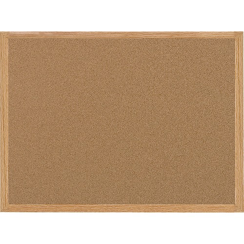 Oak Frame Cork Board 36"X48"