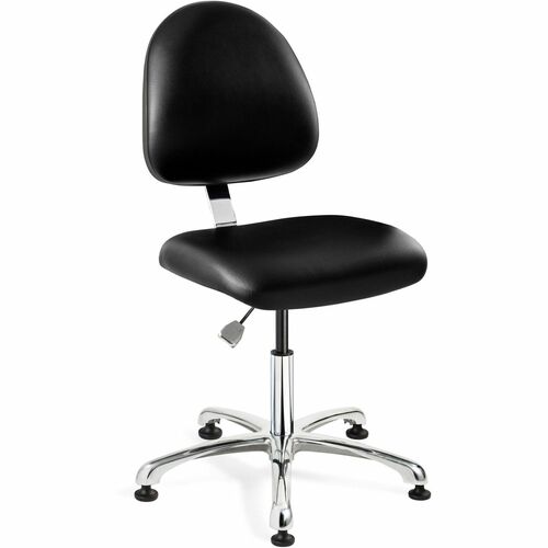 Iso7 Black Desk Chair Non Tilt