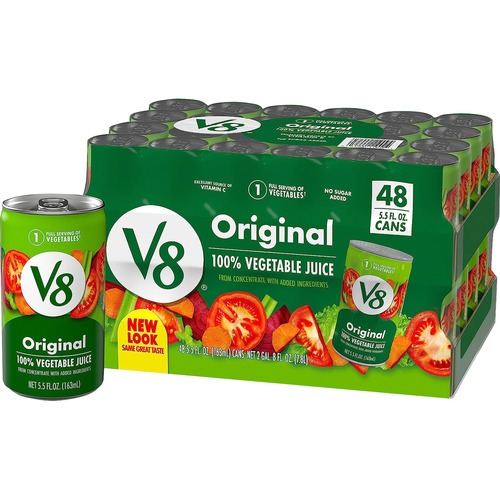 V8 Vegetable Juice, 5.5 oz., Multi 48/CT
