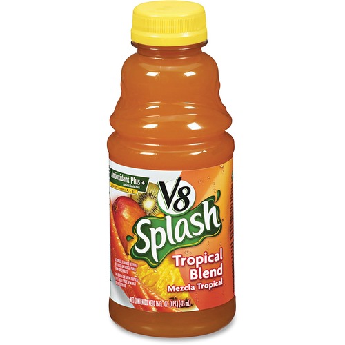 Juice, V8 Splash Trop 16 Ounce 12/CT