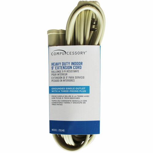 Cord, Extension, Indoor, 9'