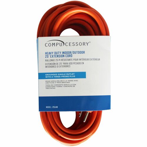 Cord, Extension, Indoor/Outdoor, 25'