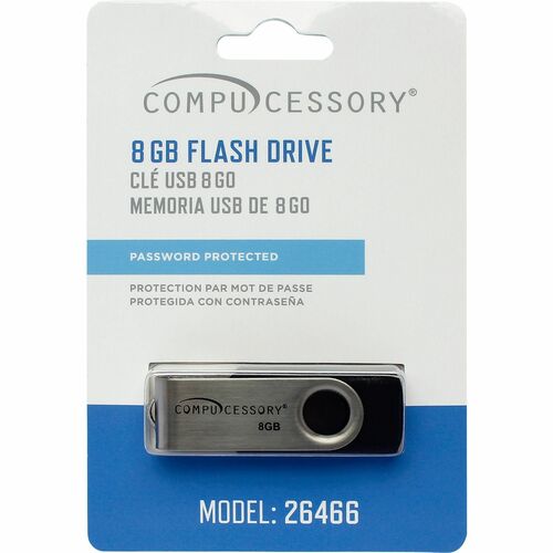 Drive, Flash, 8 GB, Password Protect