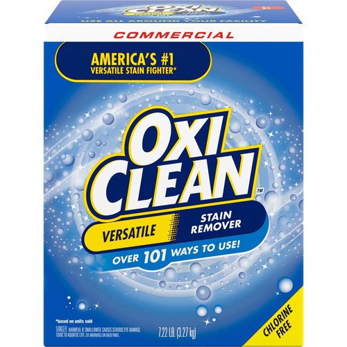 Stain Remover, Commercial OxiClean, 156 Loads, 7.22 lb