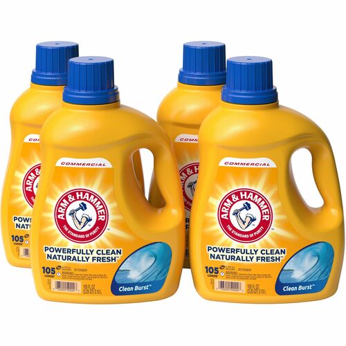 Detergent, Laundry, Liquid, Scented, HE 4/CT