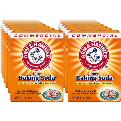 Baking Soda, 1lb, White 24/CT