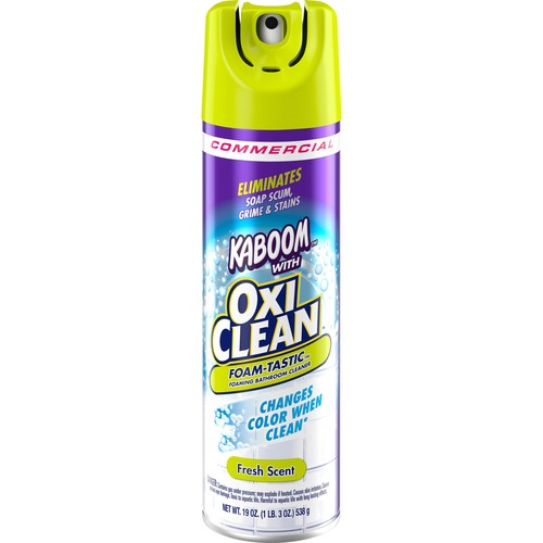 Cleaner, Bathroom, Foam, 19 Ounce