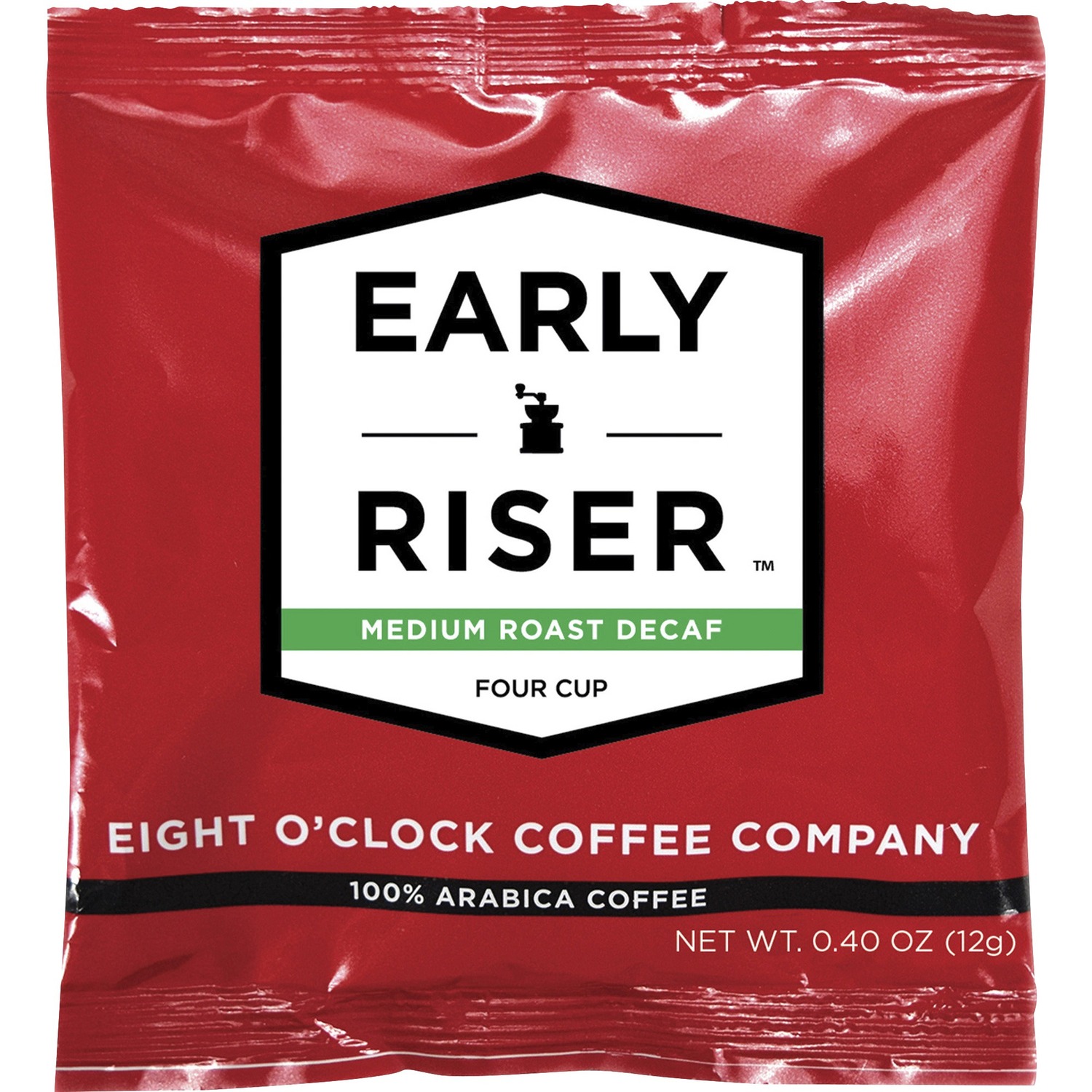Coffee, Early Riser, Decaf, 4-Cup Filter Pouch, BN 100/CT