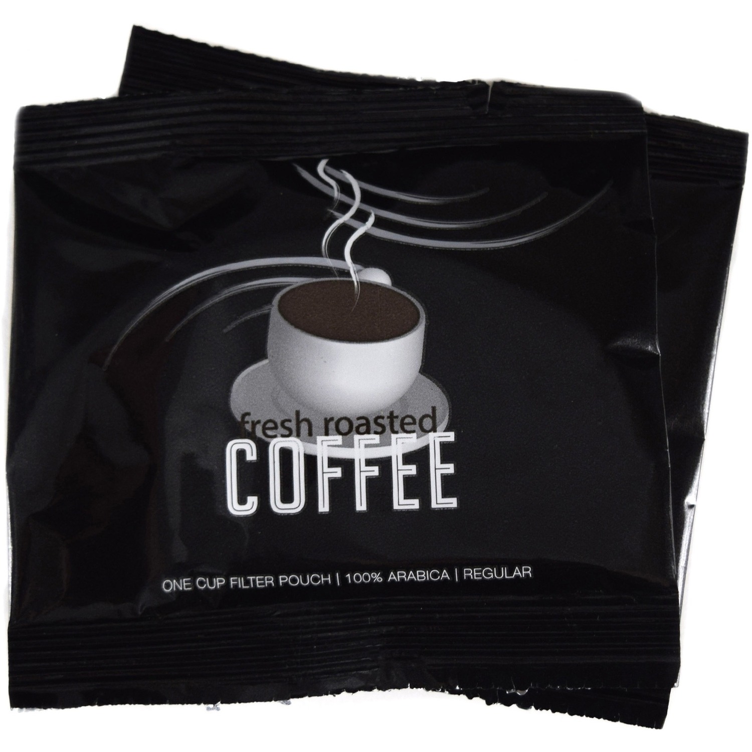 Coffee, Regular, 1 Cup Filter Pouch, Black 200/CT
