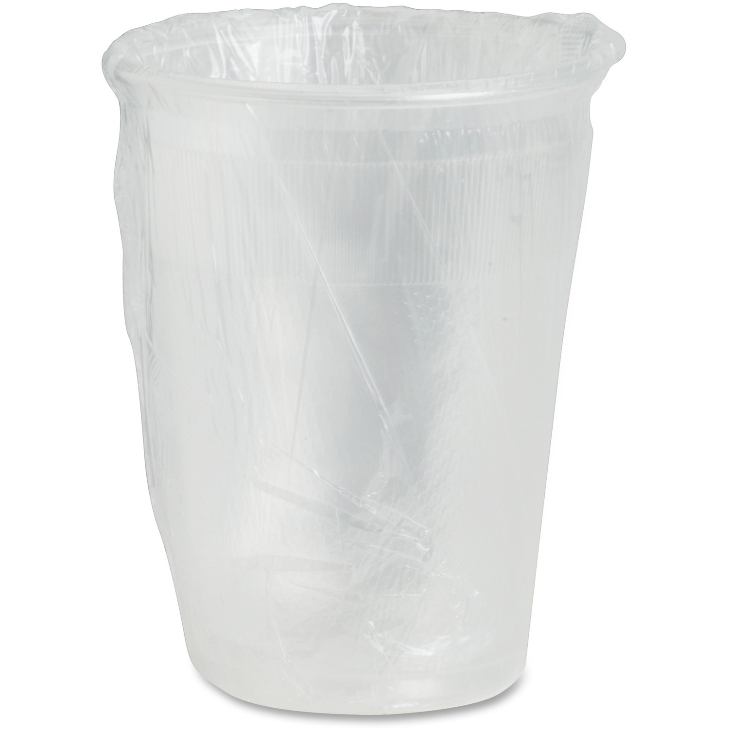 Plastic Cups, Individually Wrapped, 9oz, Clear 1000/CT