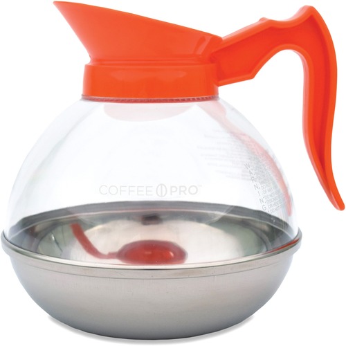 Decanter, Unbreakable, Decaffeinated, 8" x 10" x 10", OE Handle