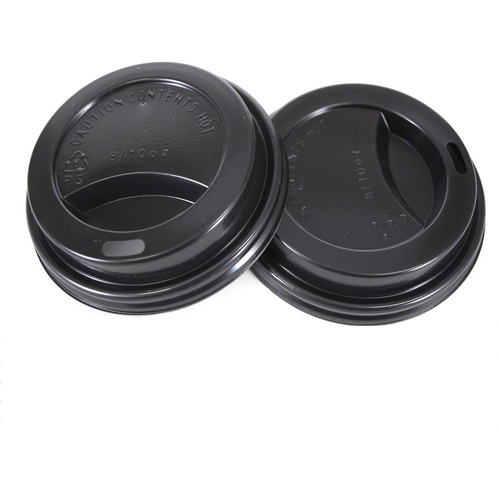 Lid, For 9 and 10 Oz Paper Cups, Black 1000/CT