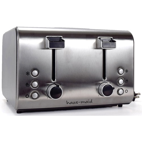 Toaster, 4 Slice, Stainless