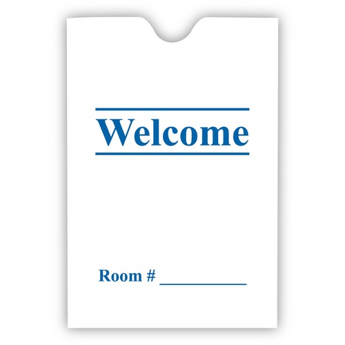 Key Card, Mag Strip, 3-2/5"Wx2-1/10"H, Multi 500/CT